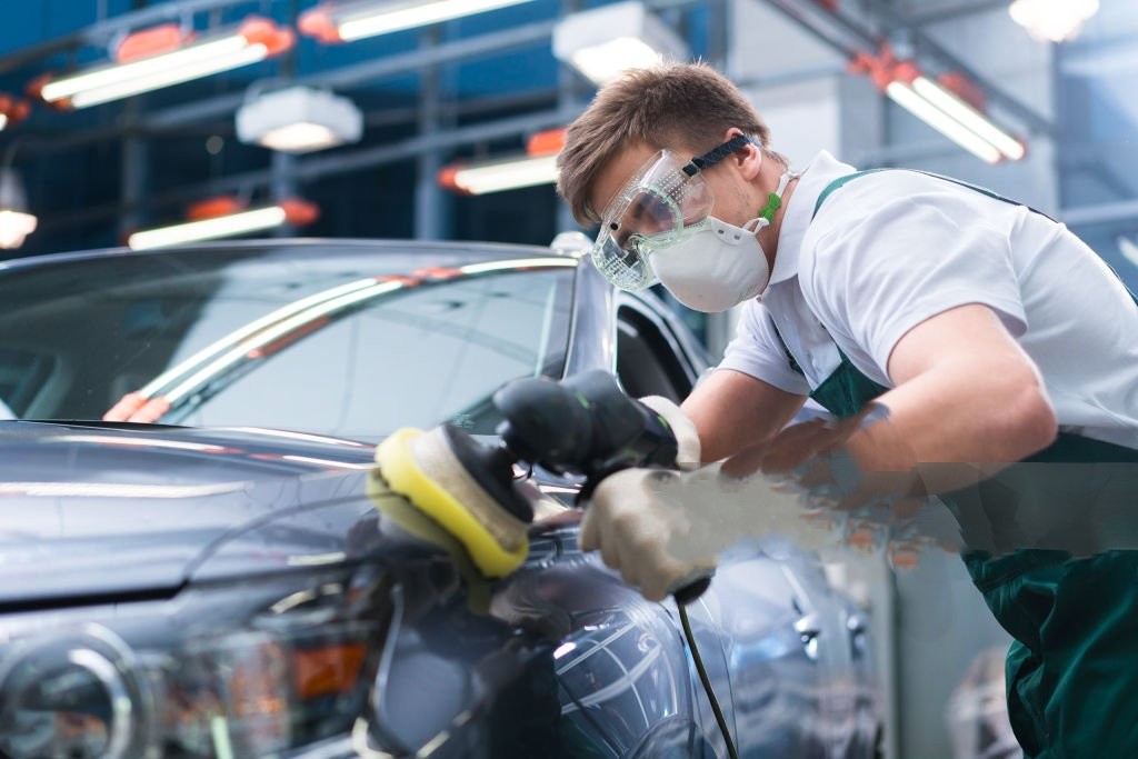 Réparation des rayures par polissage